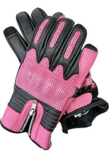 Cargar imagen en el visor de la galería, Guantes de cuero para moto