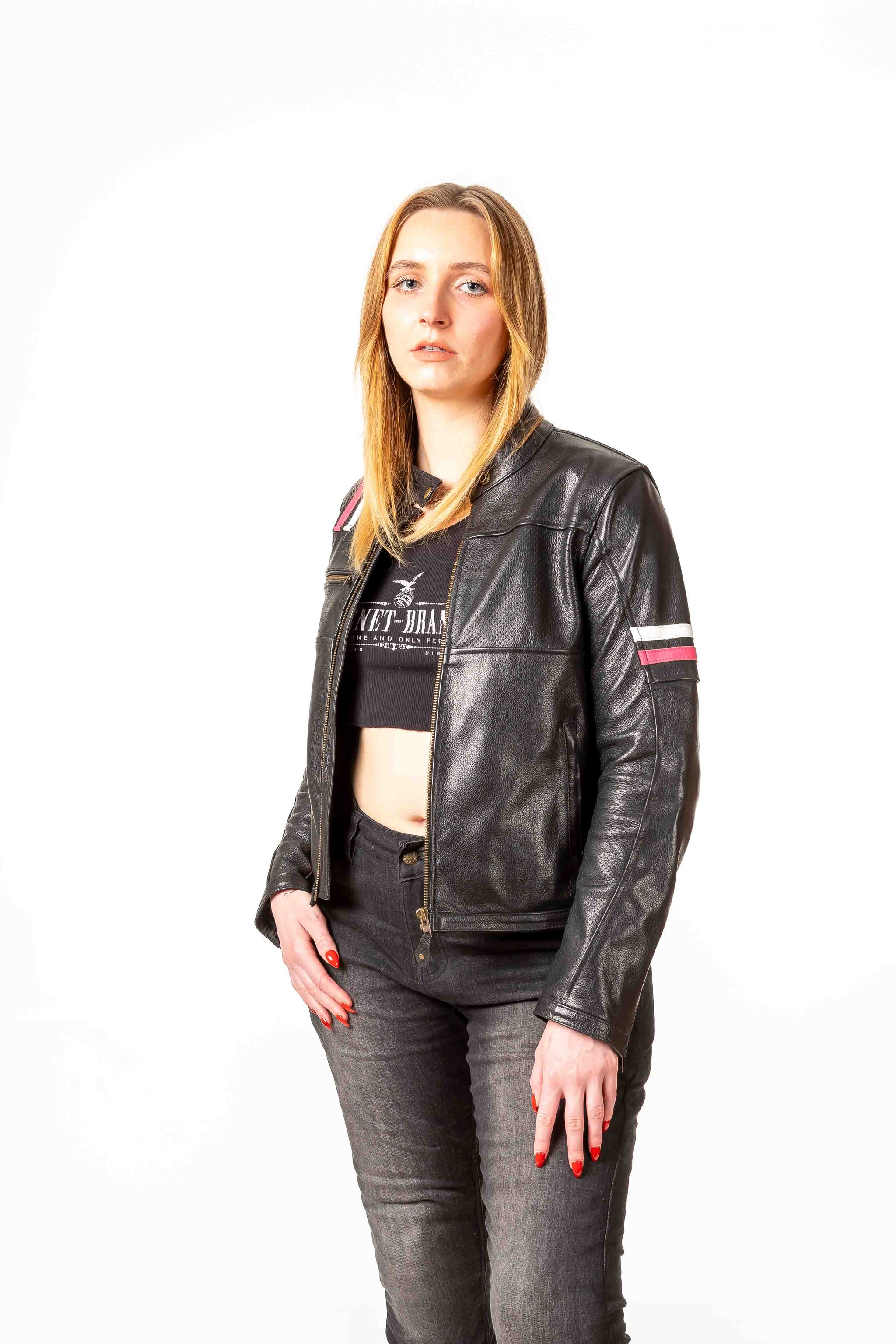 Leather Jacket – SportBike Chic™