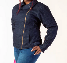 Load image into Gallery viewer, Blank Armored Denim Jacket!
